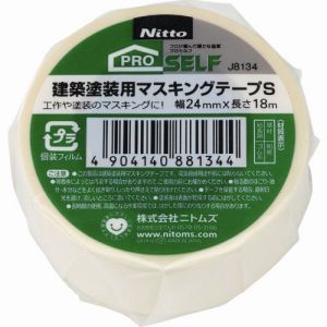 ニトムズ Nitto ニトムズ J8134 建築塗装用マスキングテープ S 24X18 1巻