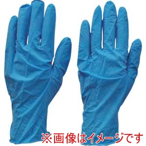 ダンロップホームプロダクツ ダンロップ 5806 粉なしニトリル極うす手袋100枚入BR1000 S ブルー