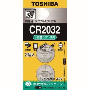 東芝 TOSHIBA 東芝 CR2032EC 2P コイン形リチウム電池 2個入り 