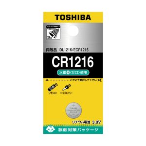 東芝 東芝 CR1216EC リチウムボタン電池