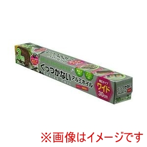 大和物産 大和物産 くつかない アルミホイル ワイド 30×3