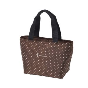 トルネ TORUNE トルネ 保冷ランチバッグ ドット&キー 保冷剤付き 26x10x16cm