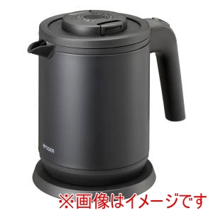 タイガー TIGER タイガー 蒸気レス電気ケトル わく子 PCK-A081マットブラック