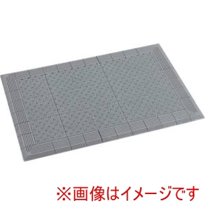 テラモト テラモト MR-052-040-5 屋外マット テラエルボーマット 灰 600×900mm メーカー直送 代引不可 北海道沖縄離島不可