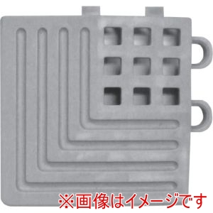 テラモト テラモト MR-064-690-7 タッチマット2専用ふち 角ふち 灰
