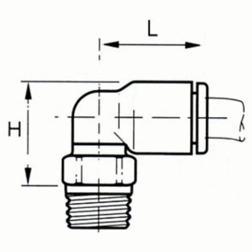  アークランズ アークランズ FLM10-04 Arclands チューブフィッター エルボ R1/2
