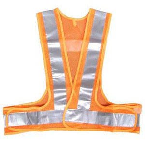アークランドサカモト アークランド 292518 高輝度反射帯安全ベスト 蛍光オレンジ