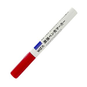 アークランズ アークランズ WZPM-RE WIZA 激強ペン先マーカー 中字 レッド 