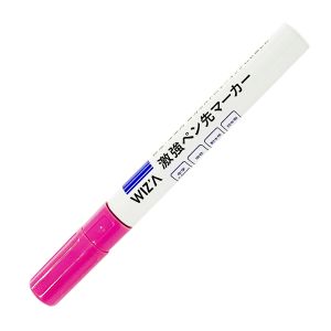 アークランズ アークランズ WZPM-PI WIZA 激強ペン先マーカー 中字 ピンク 