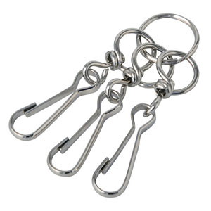 アークランドサカモト アークランド X12632 カラビナ用キーリングセット GREATTOOL