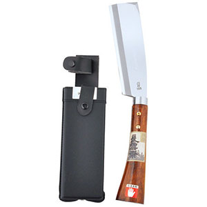 アークランドサカモト 長雲斉 磨サヤ入 鉈 左きき 165mm