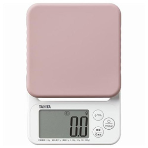 タニタ TANITA タニタ KJ-222 デジタルクッキングスケール ピンク TANITA