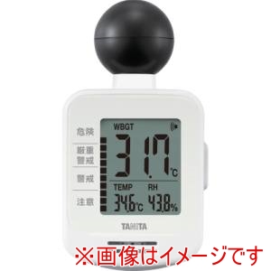 タニタ TANITA タニタ TC-301 黒球式熱中症指数計 熱中アラーム TCー301ーWH