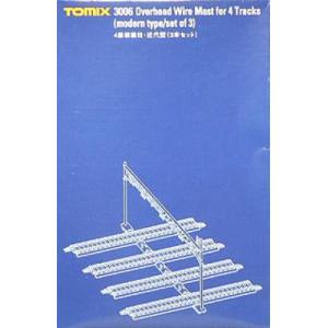 トミーテック TOMIX TOMIX X030063 3006 4線架線柱 近代型 3本