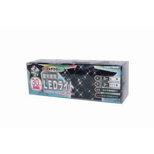 東京ローソク LED30球 屋内用 マルチカラー 016529-DL00218