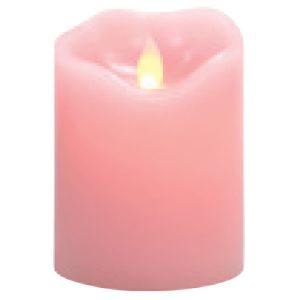 東京ローソク 東京ローソク リアルフレイム LEDキャンドル ピンク 3＊4 088989
