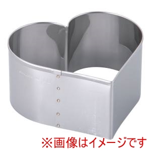 遠藤商事 TKG TKG SA 18-0 パテ抜 ハート NO.10 BPT05010 遠藤商事