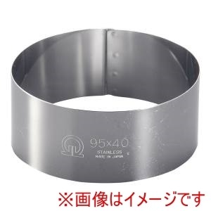 遠藤商事 TKG TKG SA 18-0 セルクルリング 丸型 95径×H40mm WSL08053 遠藤商事