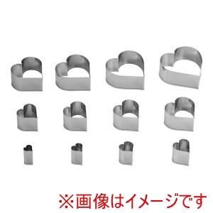 遠藤商事 TKG TKG SA 18-0 パテ抜セット ハート NO.1～12セット BPT05 遠藤商事