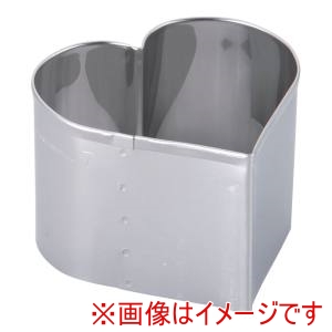 遠藤商事 TKG TKG SA 18-0 パテ抜 ハート NO.7 BPT05007 遠藤商事