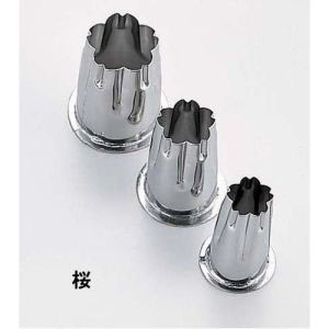 遠藤商事 TKG TKG SA 18-8 ツバ付 抜型 桜 大 BNK19061 遠藤商事