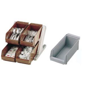 遠藤商事 TKG TKG SA 18-8 デラックス オーガナイザー 2段2列 4個入 グレー EOC021 遠藤商事