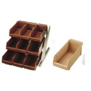 遠藤商事 TKG TKG SA 18-8 デラックス オーガナイザー 3段3列 9個入 キャメル EOC074 遠藤商事