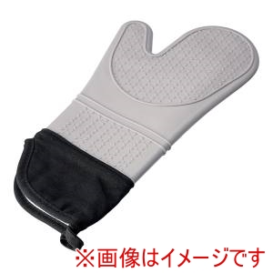 遠藤商事 TKG TKG シリコンオーブンミット 片手 10インチ グレー DOCE501 遠藤商事