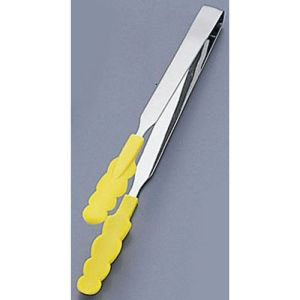 遠藤商事 TKG TKG Nライン抗菌耐熱カラートングGF イエロー BTV8203 遠藤商事