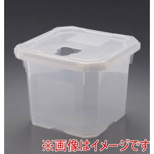 遠藤商事 TKG TKG バッグインコンテナー 蓋穴あき 蓋付 BIC#10 BKV7601 遠藤商事