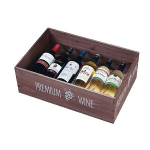 サントリー Suntory 陳列用木箱 W535 ワインN 茶 132-54