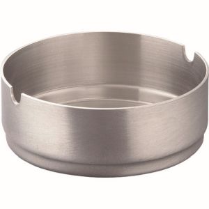 遠藤商事 TKG TKG フラット ステンレス スタッキング 丸灰皿 レスト付 7cm PHIL501