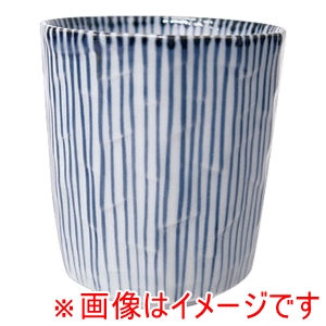 遠藤商事 TKG TKG 染付呉須十草面取湯呑 21208-402 遠藤商事