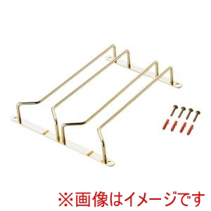 遠藤商事 TKG TKG 金メッキ グラスハンガー 2連 10インチ PGLD901 遠藤商事