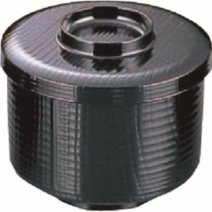 万年 mannen 万年 メラミン木目飯器 黒 759M-B 身