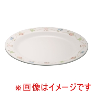 万年 mannen 万年 メラミン アプリケ サラダ皿 21cm AP-7825