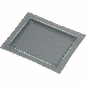 遠藤商事 TKG TKG タイガーグラス レクタンギュラープレート 061-192-12 クリア RTI6801 遠藤商事