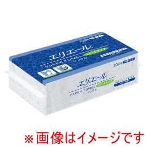 大王製紙 大王製紙 エリエール ペーパータオルスマートタイプ シングル中判サイズ ケース単位