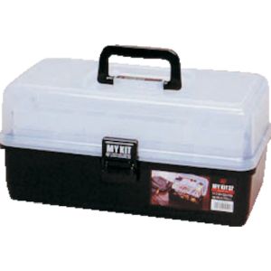 アイリスオーヤマ アイリスオーヤマ 40-B 小物ケース マイキット 400×220×220 ブラック 237318