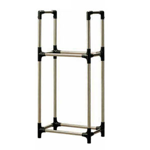 アイリスオーヤマ IRIS ステンレスタイヤラック 軽 コンパクト 普通車 ミニバン用 KSL-590