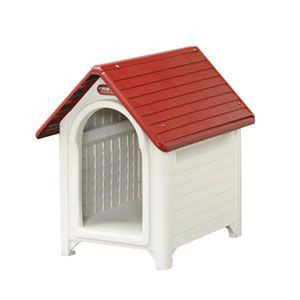 アイリスオーヤマ IRIS ボブハウスM レッド/オフホワイト