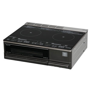 アイリスオーヤマ 据置型 2口IHクッキングヒーター IHC-SG221 電気工事必要