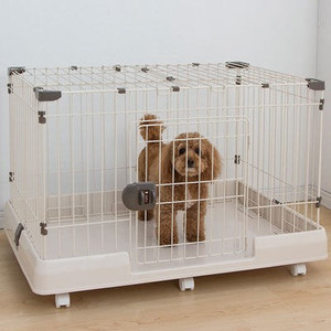 アイリスオーヤマ IRIS ルームケージ RKG-900Lミルキーブラウン