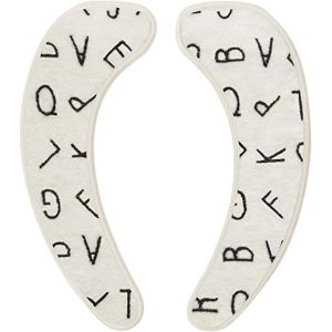 オカトー OKATO オカトー ソルトル吸着便座シート アルファベット ホワイト