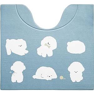 オカトー OKATO オカトー PVCトイレマット 55×60 ビションフリーゼ