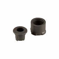 エーモン AMON エーモン 1840 LEDロックマウント　5φ LED用ダークグレー