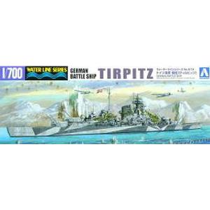 アオシマ アオシマ 46067 WL 619 1/700 ドイツ海軍 戦艦 テルピッツ