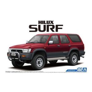 アオシマ アオシマ ザ モデルカーNo.104 1/24 トヨタ VZN130G ハイラックスサーフ SSR-X ワイドボデー 91