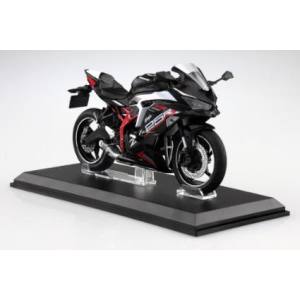 アオシマ アオシマ 109700 1/12完成品バイク KAWASAKI Ninja ZX-25R メタリックスパークブラック x パールフラットスターダストホワイト