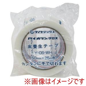 ダイヤテックス DIATEX ダイヤテックス Y-06-WH パイオラン 養生用テープ 白 50mmｘ25M 30巻入